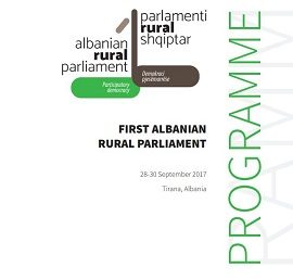 First Albanian Rural Parliament Booklet