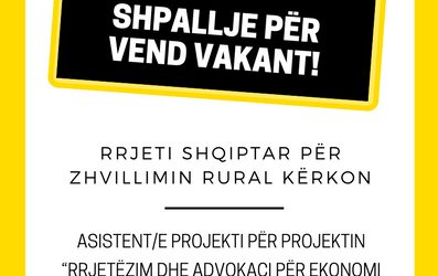 Shpallje për vend vakant