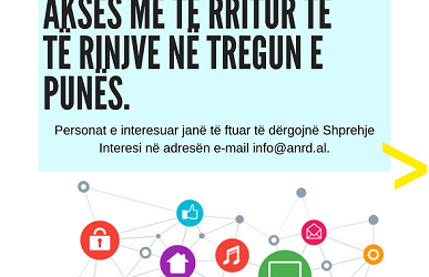 THIRRJE PËR PJESËMARRJE: Program trajnimi “Aftësi në TIK për të nxitur aksesin e të rinjve në tregun e punës”