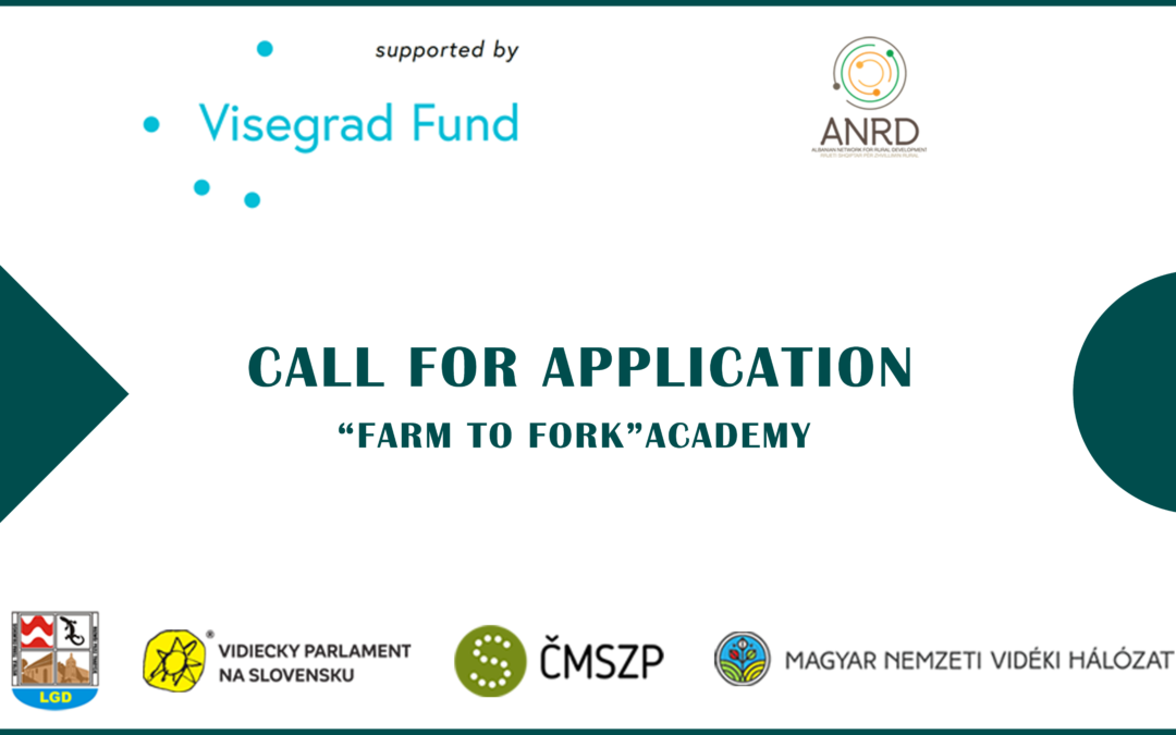 Call for Application: “FARM TO FORK” ACADEMY