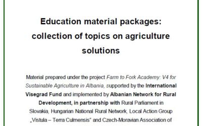 Education Material Packages: Collection of topics on agriculture solutions