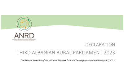DECLARATION: THIRD ALBANIAN RURAL PARLIAMENT 2023