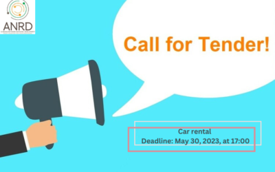 Invitation to tender: Car rental | Deadline: May 30, 2023, at 17:00