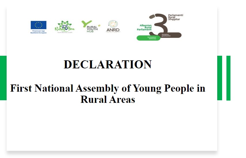 DECLARATION- First National Assembly of Young People in Rural Areas