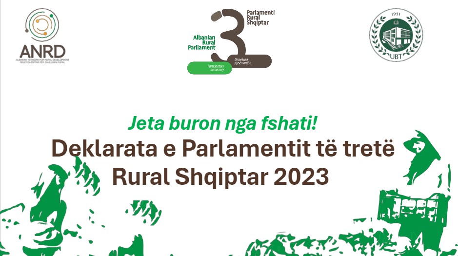 Deklarata e Parlamentit të tretë Rural Shqiptar 2023