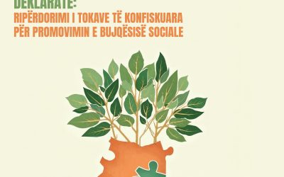 DEKLARATË E RRJETIT MBËSHTETËS PËR RIPËRDORIMIN E TOKAVE TË KONFISKUARA PËR PROMOVIMIN E BUJQËSISË SOCIALE