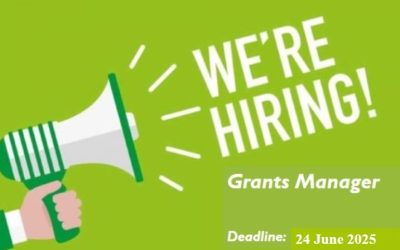 Call for Applications: Grants Manager | Deadline: 24 June 2025