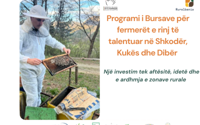 Programi i Bursave për fermerët e rinj të talentuar në Shkodër, Kukës dhe Dibër