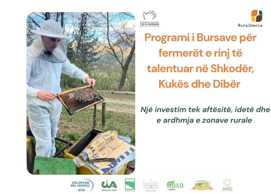 Programi i Bursave për fermerët e rinj të talentuar në Shkodër, Kukës dhe Dibër