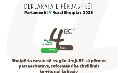 Deklarata e Përbashkët e Parlamentit IV Rural Shqiptar (2026)