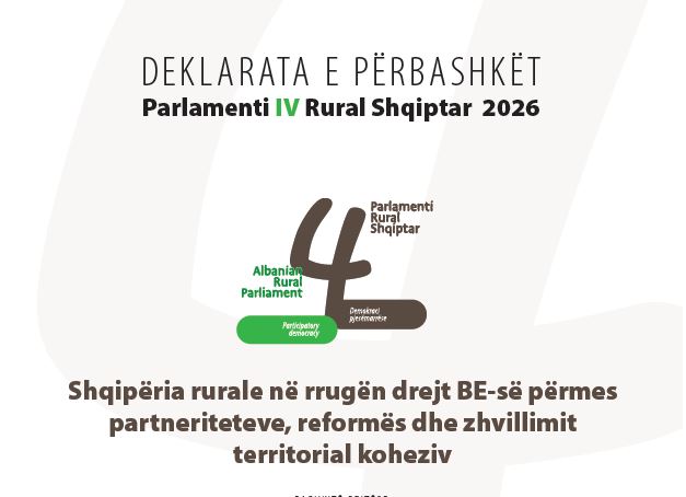 Deklarata e Përbashkët e Parlamentit IV Rural Shqiptar (2026)